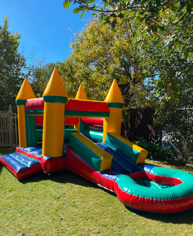 image of jumping castle inflatable for hire